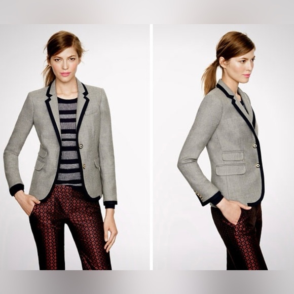 J. Crew Jackets & Blazers - NWOT J.Crew Schoolboy Blazer XXS 00 Wool Tailored Classic Preppy Career Jacket